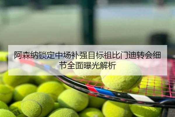阿森纳锁定中场补强目标祖比门迪转会细节全面曝光解析